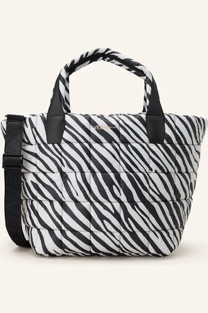 VeeCollective Shopper Porter Tote Medium bílá černá