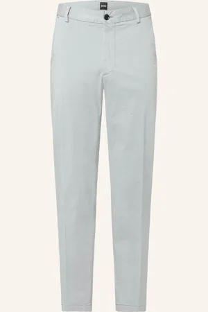 HUGO BOSS Chino Kalhoty Kane Regular Tapered Fit tmavě modrá