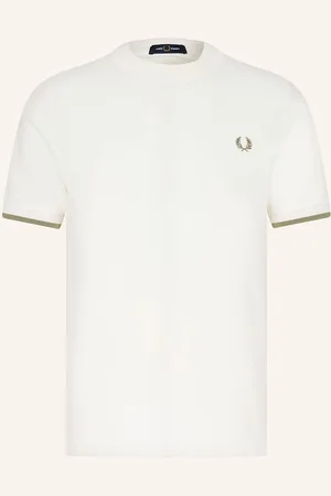 Fred Perry Tričko Z Piké Materiálu režná