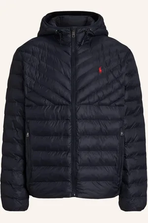 Ralph Lauren Prošívaná Bunda tmavě modrá