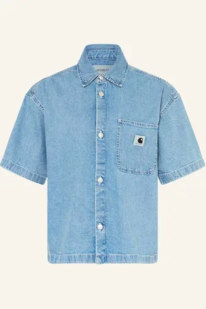 Carhartt Džínová Halenka Lovilia modrá