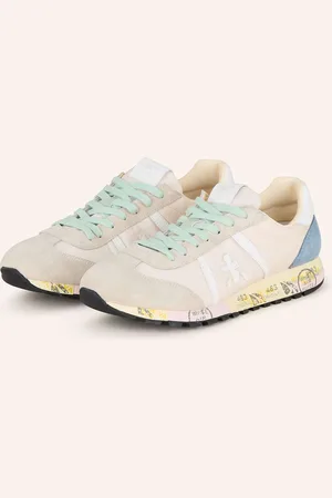 Premiata Sneakersy Lucy krémová béžová