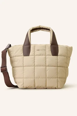 VeeCollective Shopper Porter Tote Small S Pouzdrem krémová