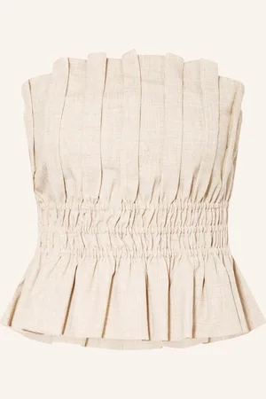 Gestuz Off-Shoulder Top Gzdecy béžová