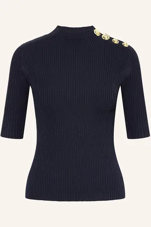 Ted Baker Úpletové Tričko Eeliia tmavě modrá