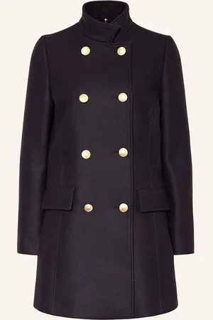 Tommy Hilfiger Caban Kabát tmavě modrá