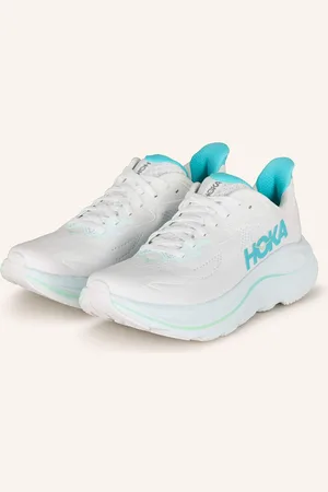 Hoka One One Běžecké Boty Clifton 10 bílá tyrkysová