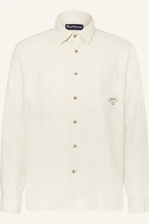 Barbour Košile Angelo Relaxed Fit krémová