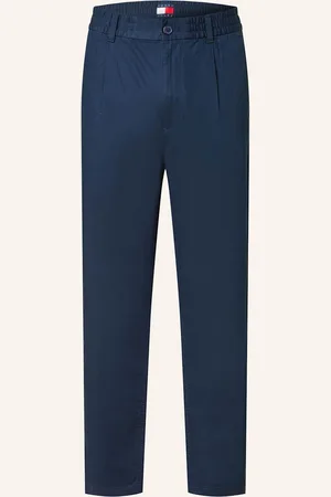 Tommy Hilfiger Chino Kalhoty Isaac Regular Fit tmavě modrá