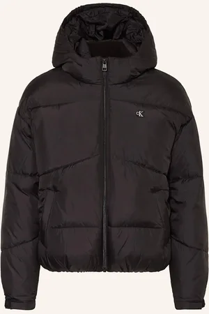 Calvin Klein Prošívaná Bunda černá