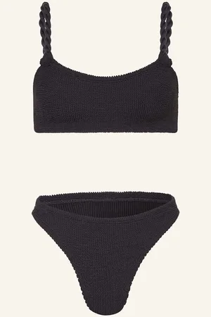 Hunza G Bustier Bikiny Phoebe černá