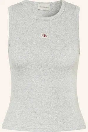 Calvin Klein Top šedá