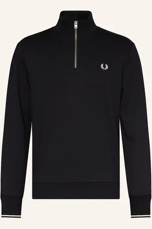Fred Perry Mikina Sweat Troyer černá