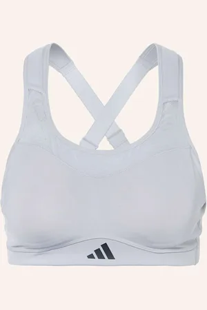 adidas Sportovní Podprsenka černošedá