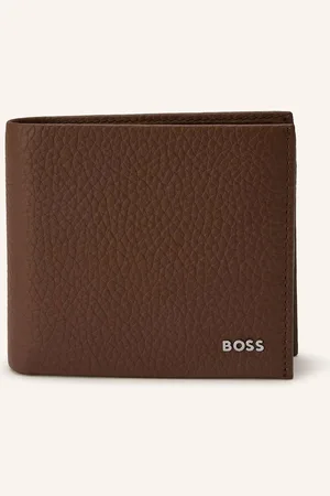HUGO BOSS Peněženka New Crosstown hnědá