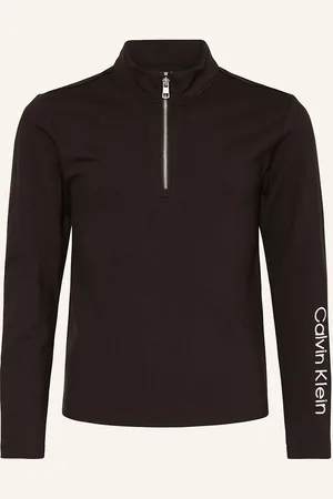 Calvin Klein Tričko S Dlouhým Rukávem černá