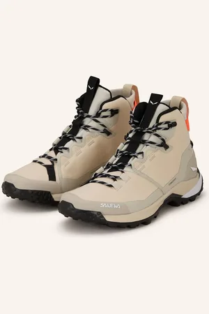 Salewa Turistické Boty Puez 2 Mid Ptx krémová béžová
