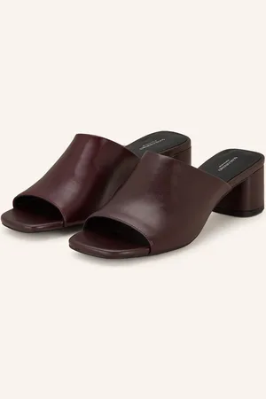 Vagabond Mules Piper tmavě červená