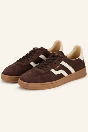 GANT Sneakersy Cuzima tmavě hnědá režná