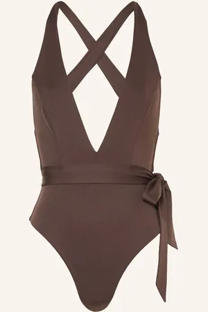 Max Mara Plavky Cristel tmavě hnědá