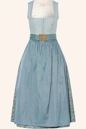 Alissa by Kinga Mathe Dirndl Nika tmavě modrá petrolejová růžová