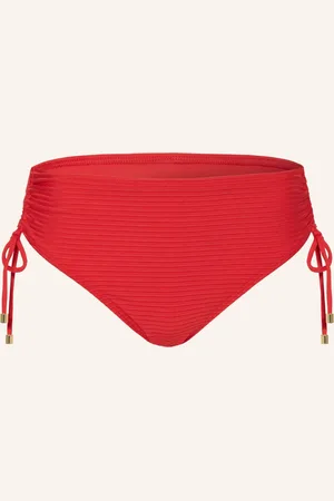 Cyell High Waist Bikinové Kalhotky Scarlett červená