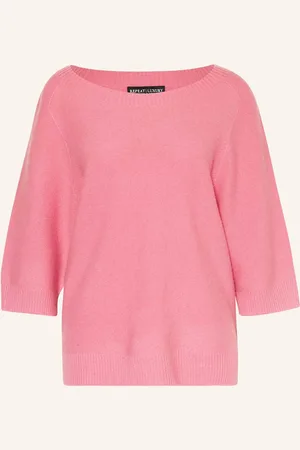 REPEAT cashmere Kašmírový Svetr růžová