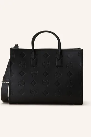 MCM Shopper München Large černá