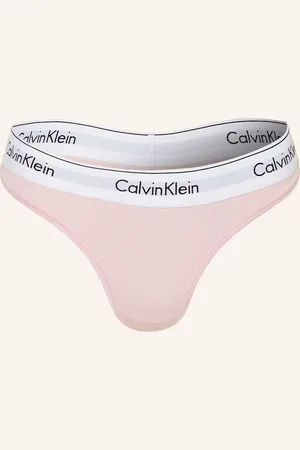 Calvin Klein Kalhotky String Modern Cotton růžová