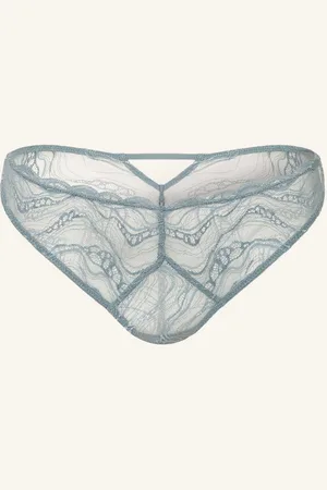 Calvin Klein Kalhotky Sensual Stretch Lace černošedá