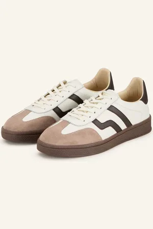 GANT Sneakersy Cuzima bílá tmavě hnědá béžová