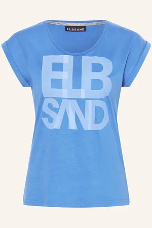 ELBSAND Tričko Eldis modrá