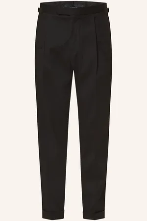 Reiss Oblekové Kalhoty Cantwell Tapered Fit černá
