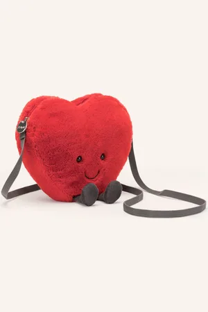 Jellycat Taška Přes Rameno Amuseables Heart červená
