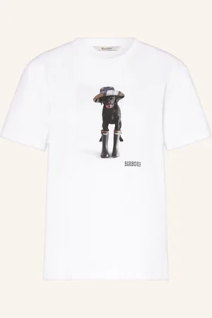 Barbour Tričko bílá