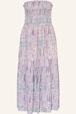 Bash Off-Shoulder Šaty Piala režná fuchsiová modrá
