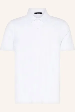Reiss Žerzejová Polokošile Earl Regular Fit bílá