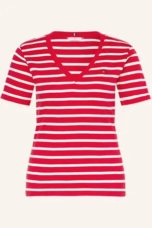 Tommy Hilfiger Tričko červená režná