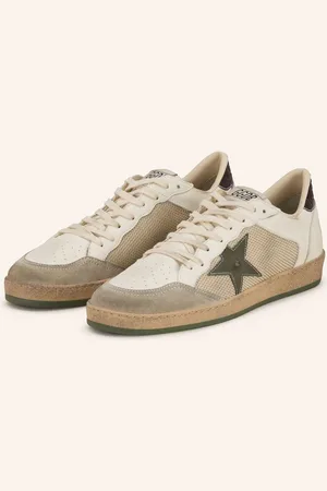 Golden Goose Sneakersy Ball Star béžová režná šedá