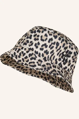 Rich & Royal Klobouk Bucket Hat světle hnědá černá