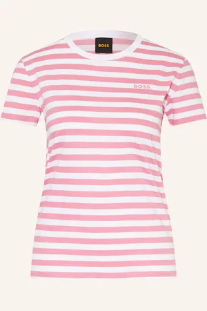 HUGO BOSS Tričko Esla bílá růžová