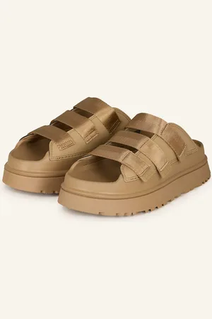 UGG Pantofle Na Platformě Goldenglow béžová