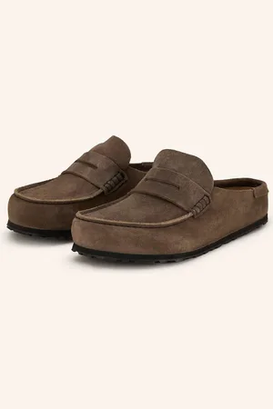 Birkenstock Mules Naples Wrapped hnědá