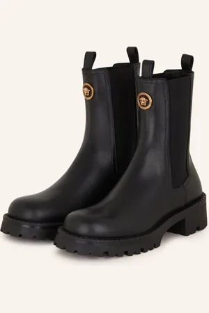 VERSACE Chelsea Boty černá