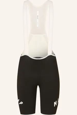 Maap Cyklistické Kalhoty Aeon Bib Short Se Šlemi A Polstrovanou Vložkou černá režná