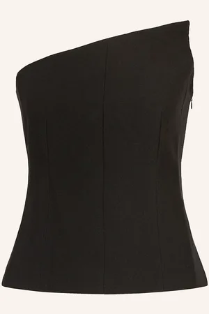 VILA Off-Shoulder Top černá