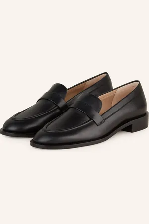 Stuart Weitzman Mokasíny Palmer černá