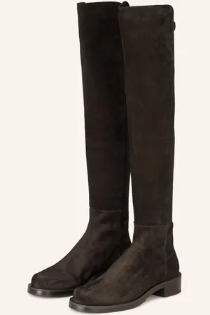 Stuart Weitzman Overknee Kozačky 5050 černá