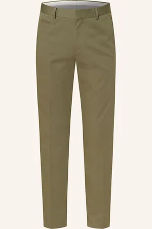 Strellson Oblekové Kalhoty Kyle Extra Slim Fit tmavě zelená