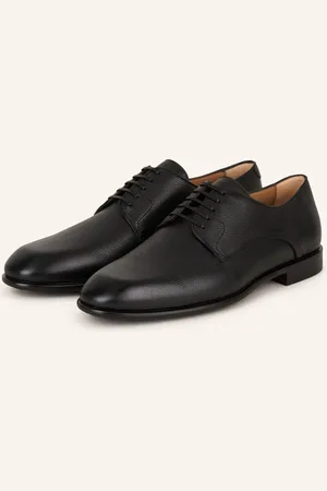 Salvatore Ferragamo Šněrovací Boty Fosco černá